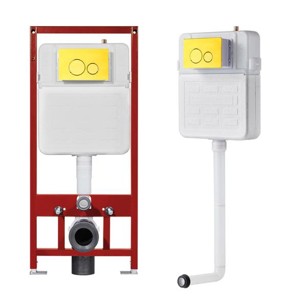 Stainless Steel Flush Pipe Overflow Pipe Concealed Toilet Cistern with