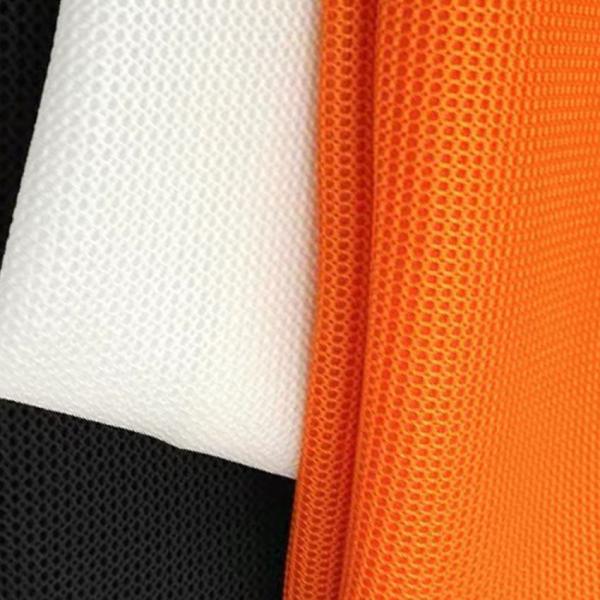 420gsm Airmesh Space Mesh Fabric Knitted Breathable Polyester Mesh Fabric For Shoes