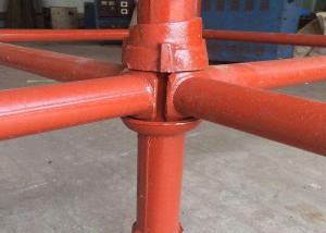 Building Construction Cuplock Scaffolding System High Precision Stable Structure