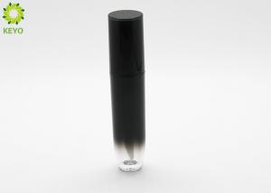 China Gradient Plastic Black Liquid Lipstick Containers / Lip Gloss Tube 5ml 6ml on sale