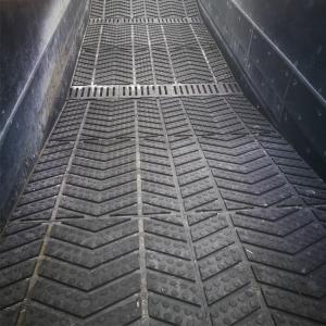 Quality Custom Rubber Matting For Underpass SBR With 10mm Steel Plate for sale