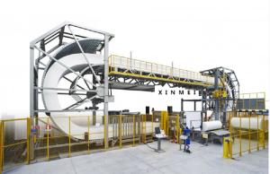 CNC Loop Foam Cutting Machine Ring-1 for EVA EPE PU material