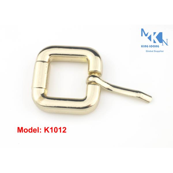 Shoes / Purse Making Hardware , Decorative Handbag Metal Hardware RustProof