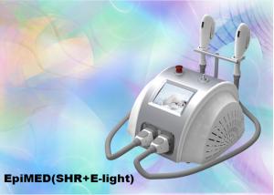 China 3000W Professional SHR & E Light Beauty Machine for Hair Depilation Double Handles on sale