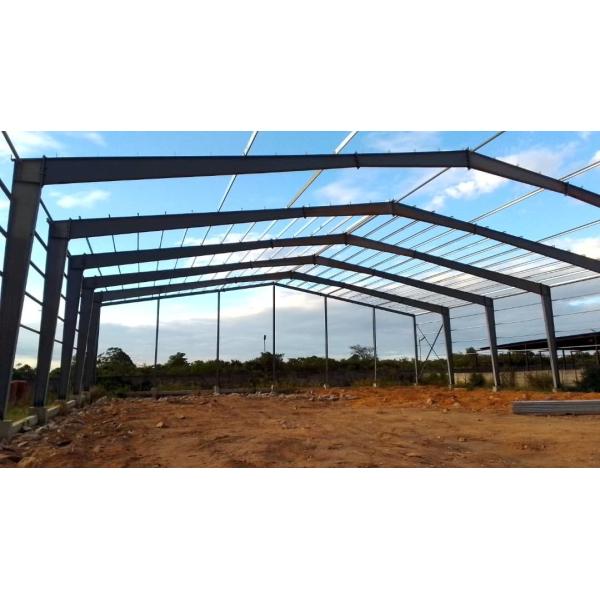 Economical Hangar Steel Building Construction Warehouse Steel Structure Hurricane Proof