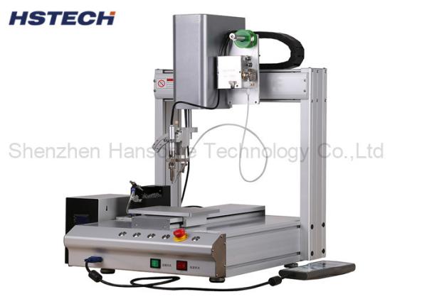 Buy PCB Robot Soldering Machine Single Bed 0.8mm Solder Tip Manual Programming at wholesale prices