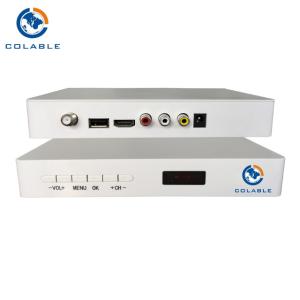 Quality HDMI Cable TV Set Top Box With Smart Card CVBS H 264 MPEG - 2 HD DVB - C Output for sale