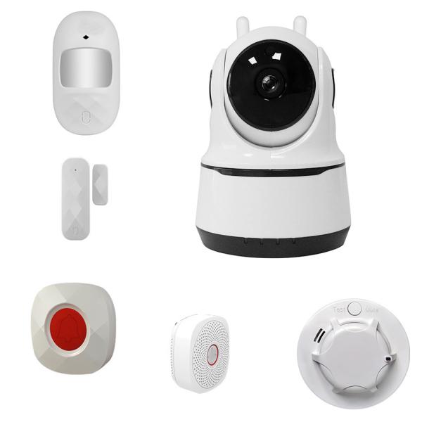Buy Security Home Alarm System Wireless Alarms Wifi Security Remote Control at wholesale prices