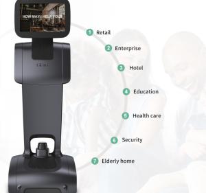 Quality Pet Types Of Entertainment Robots Screen Touch Singing Remote Control Robot for sale