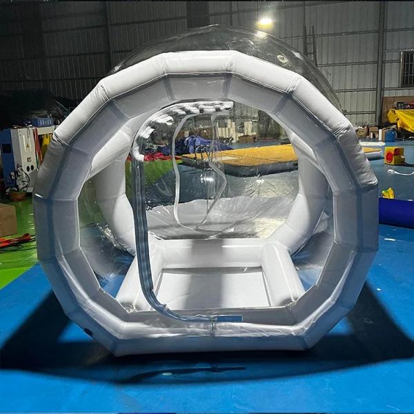 Transparent Inflatable Bubble Tent 100% PVC Bubble House With Blower