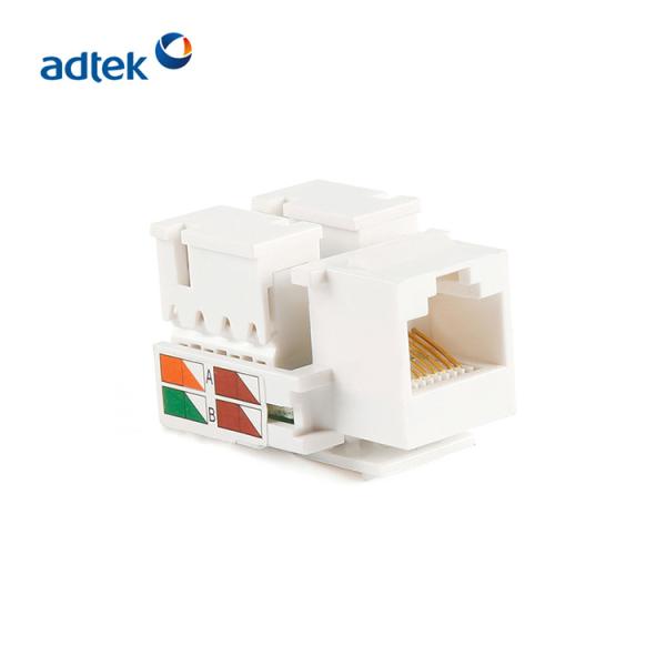 Buy Cat6 Toolless Keystone Jack , rj45 keystone Ethernet jack at wholesale prices