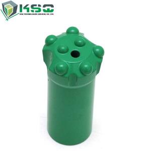 Quality 1.5 inch Tapered Industrial Drill Bits , 12 Degree 30mm 40mm Rock Drill Bits for sale