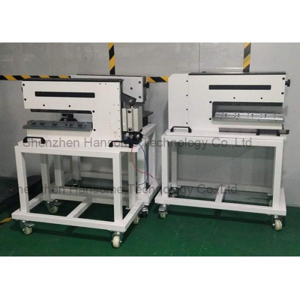 Thick Aluminum Board PCB Depaneling Machine With V Slot Low Force Stress