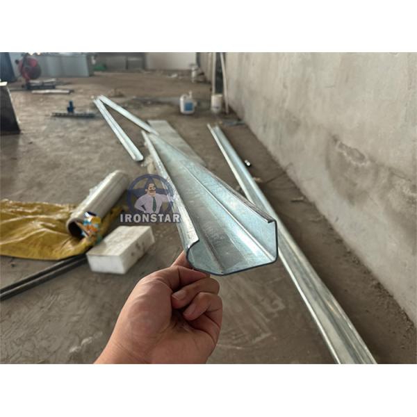 2024 Full automaticBest Seller Steel Roller Shuttering Door Guide Rail Roll Forming Machine