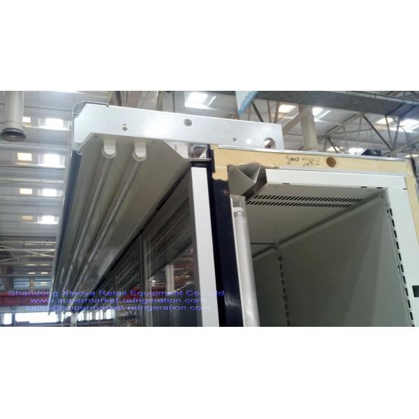 Combination supermarket refrigerator and freezer - St. Pawl