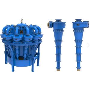 Quality Centrifugal Process Hydrocyclone Separator Sand Slurry Treatment for sale