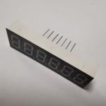 White 6-digit 0.36-inch 7 Segment LED Display, Widely Used for Instrument Panel