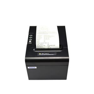 Quality Black 80mm Bluetooth Thermal Printer FCC Desktop Color Label Printer for sale