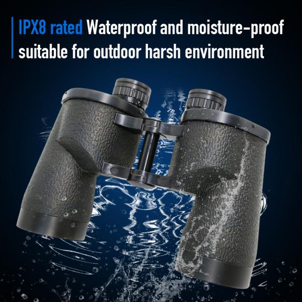 High Power Military Binoculars 12x42 Durable Army Telescope With Nitrogen Filled