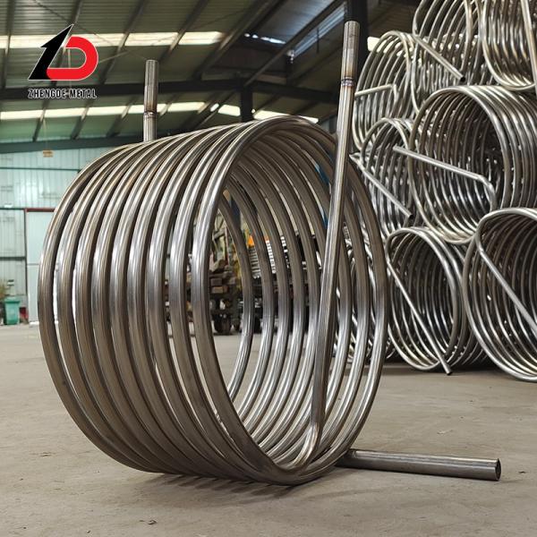 Buy Make To Order Heat Exchange Pipe with Customized Size Invoicing by theoretical weight at wholesale prices