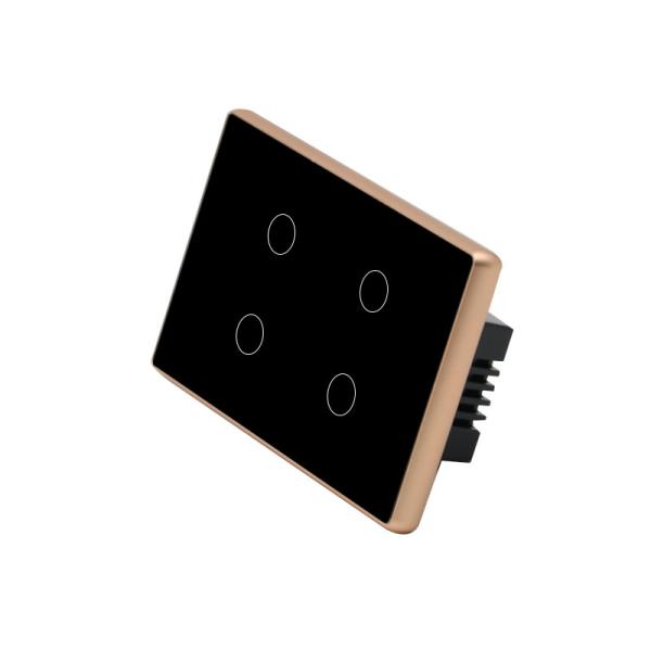 Buy 1/2/3/4 Gang Smart Switch Wifi Wireless Touch Remote Control Electronic Wall Switches With Google&Alexa at wholesale prices