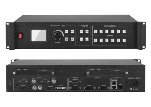 Buy RS232 RJ45 High Definition Video Processor Three Image Splicing at wholesale prices