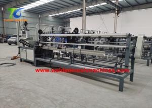 Galvanized Wire 4m Width Servo Motor Diamond Mesh Machine