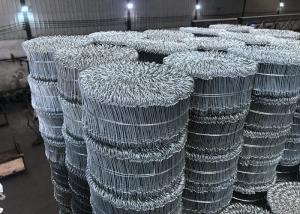 China Double Loop 0.7mm 24 Inches 380mpa Galvanized Tie Wire on sale