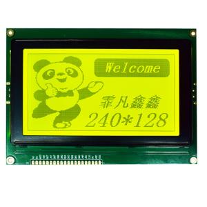 Quality Flat Rectangle 5.1 Inch Dot Matrix Display Module Security / Power Equipment Use for sale