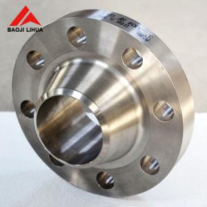 Quality EN 1092-1 Gr2 Titanium Weld Neck Flange Class 150 For Oil And Gas Pipeline for sale