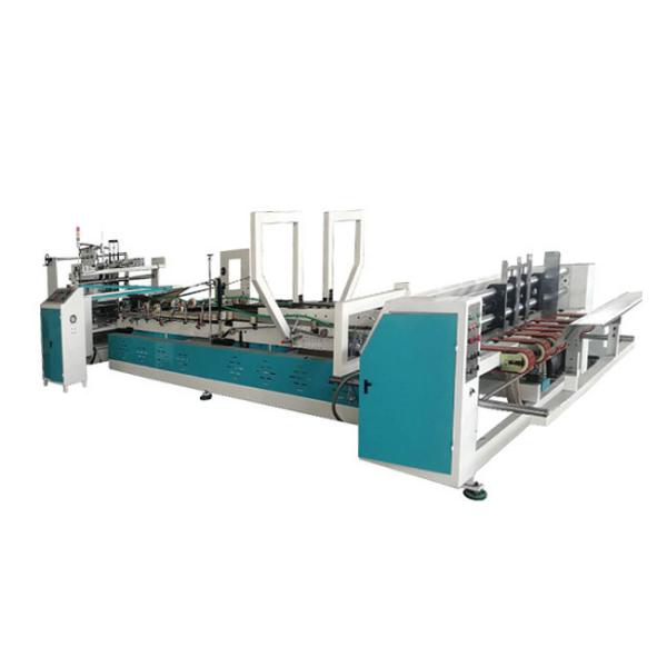 Buy OEM Fold And Glue Machine Automatic Pasting Machine For Corrugated Boxes at wholesale prices