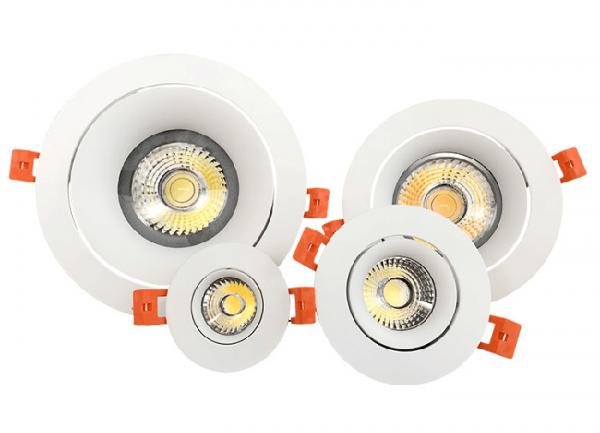 5W / 10W / 12W Epistar COB Curved LED Down Lights Dimmable Kitchen Spot Lighting For Exhibition