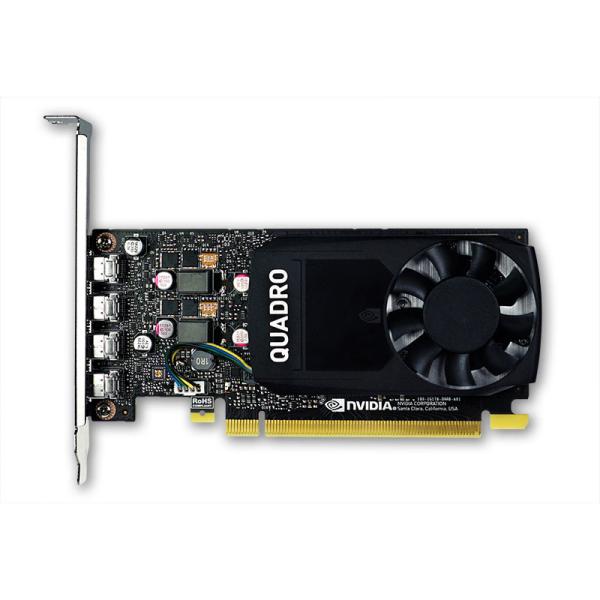 Buy 4GB Leadtek Quadro Nvidia GPU Server P1000 Computing Graphics Card GDDR5 128bit at wholesale prices
