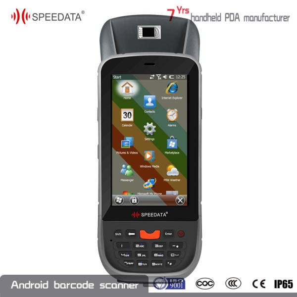 UHF Wireless Portable Fingerprint Scanner GPRS 3G WIFI Bluetooth