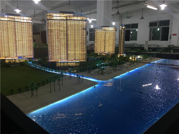 Buy Exhibition 3D Model Architecture With Led Lighting System , Model Building Maker at wholesale prices