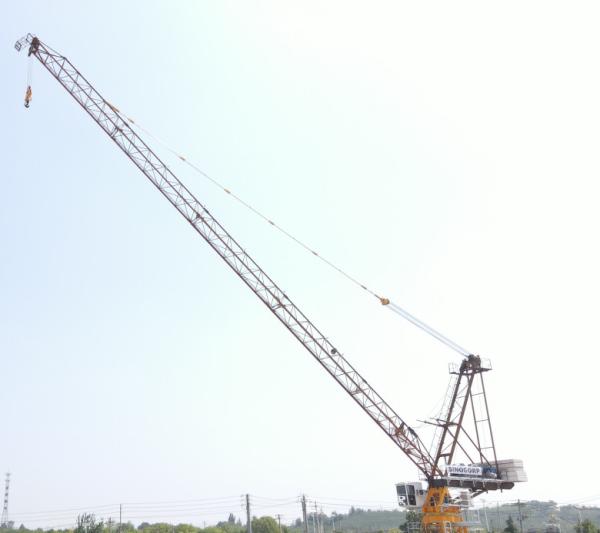 Buy QTD5030-10/12T 10 Ton Luffing Tower Crane: Perfect for Space Constraints & Height Restrictions at wholesale prices