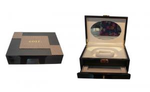 China Matte Lacquer Finished Personalised Wooden Keepsake Boxes For Bangle / Watch / Necklace on sale