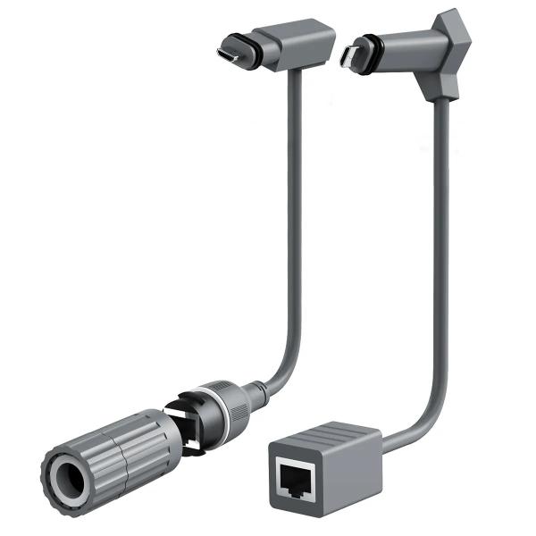 Buy 1000MHz Transmission Speed IP67 RJ45 Connector For Fast And Stable Signal Application at wholesale prices