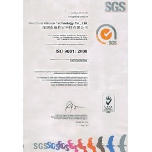 Shenzhen Winsun Technology Co., Ltd. Certifications