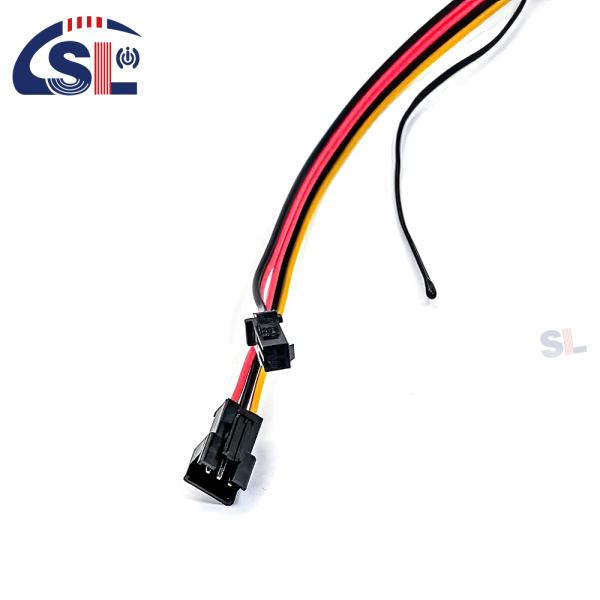 DC12V SL Split Single Button Single Color Touch Sensor Switch Radar Time Temperature Display Screen with Bracket Smart Mirrors 12W 24W Voltage