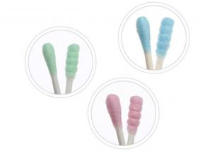 Quality Medical Safety Cotton Swabs , Sterile Cotton Tipped Swabs For Residual Makeup Powder for sale