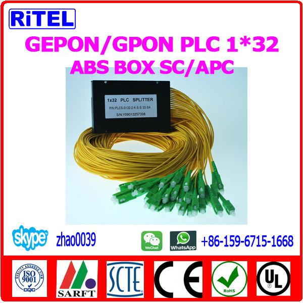 Buy GEPON/GPON plc splitters_1x32 abs box at wholesale prices