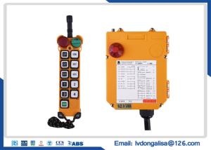 Quality 10 Buttons Wireless Crane Control System , 100m Industrial Crane Remote Control System for sale