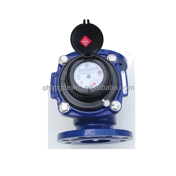 DN50 to DN300 Dry Type Flange Connection Woltman Turbine Water Meter