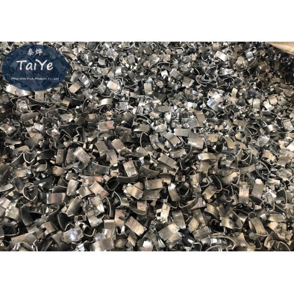 Galvanized Barbed Wire Fasteners Used To Fix Galvanized Wire On V Bracket