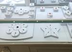 White Color Jewelry Store Showcases Jewellery Display Cabinets OEM / ODM