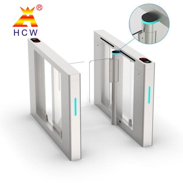 Slim Swing Speed Gate Turnstile Anti Shock ARM Control For Pedestrian