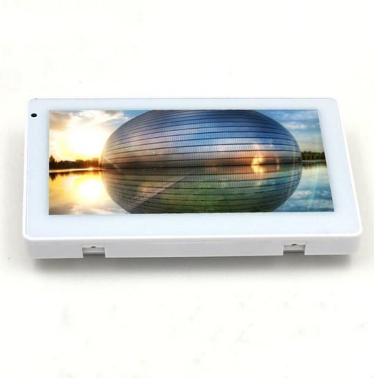Buy Smart Home Wall Mounted 7 inch Android Tablet POE Power Android 6.0 Wifi RJ45 Ethernet Customize LED Light at wholesale prices