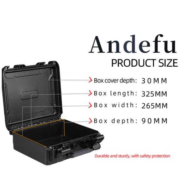 IP67 Waterproof Rolling Tool Box Customizable Industrial Case