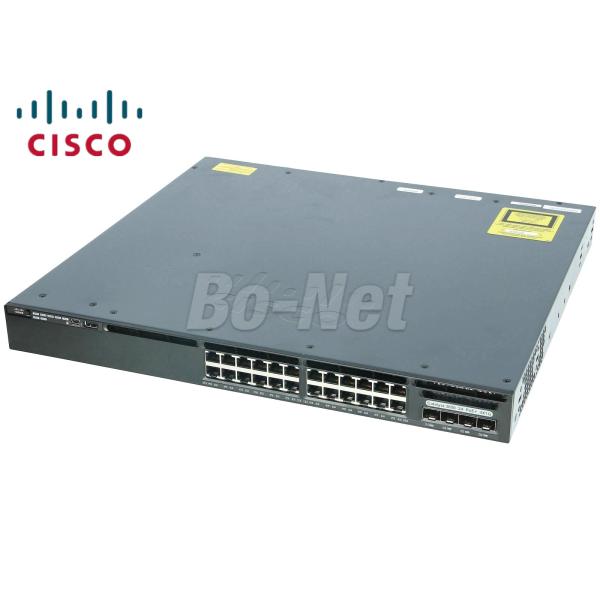 Cisco WS-C3650-24PS-L 24Port POE Switch Managed Network Switch 24Port, PoE 4x1G Uplink Lan Base